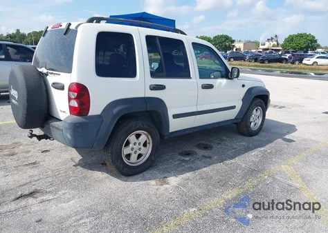2006 Jeep Liberty Sport from USA, damaged, VIN 1J4GK48K56W215508